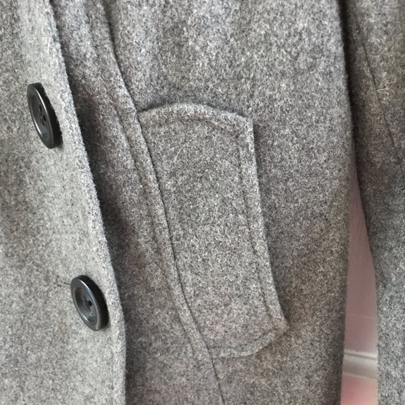 Old Navy gray wool coat - Picture 4 of 6
